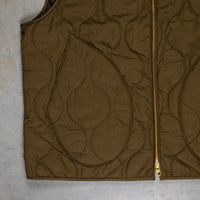 Manifattura Ceccarelli Quilted Vest Olive