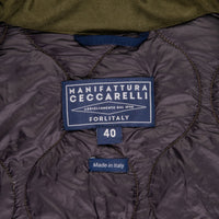 Manifattura Ceccarelli Quilted Vest Olive