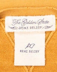 Remi Relief Special Finish Sweat Crew Neck Golden Brown