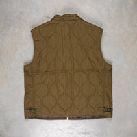 Manifattura Ceccarelli Quilted Vest Olive
