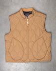 Manifattura Ceccarelli Quilted Vest Camel