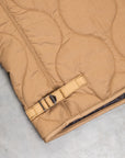 Manifattura Ceccarelli Quilted Vest Camel