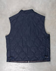 Manifattura Ceccarelli Quilted Vest Navy