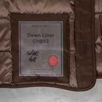 Ten C Down Liner Verde Lucertola