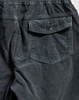 Remi Relief 16 Wale Corduroy Easy Shorts Black