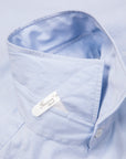 Finamore Napoli Fit Collo Luigi Soft Light Blue 170 Sea Island Twill