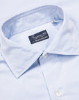 Finamore Napoli Fit Collo Luigi Soft Light Blue 170 Sea Island Twill