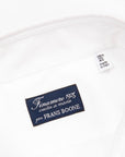 Finamore Napoli Fit Collo Luigi Soft White 170 Sea Island Twill