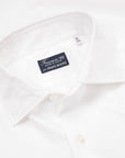 Finamore Napoli Fit Collo Luigi Soft White 170 Sea Island Twill