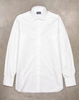 Finamore Milano Fit Collo Luigi Soft White 170 Sea Island Twill