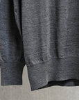 William Lockie x Frans Boone 30G Loro Piana 170's Wish Crew Neck Dark Grey