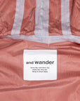 And Wander 3L UL Rain Jacket Red