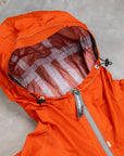 And Wander 3L UL Rain Jacket Red