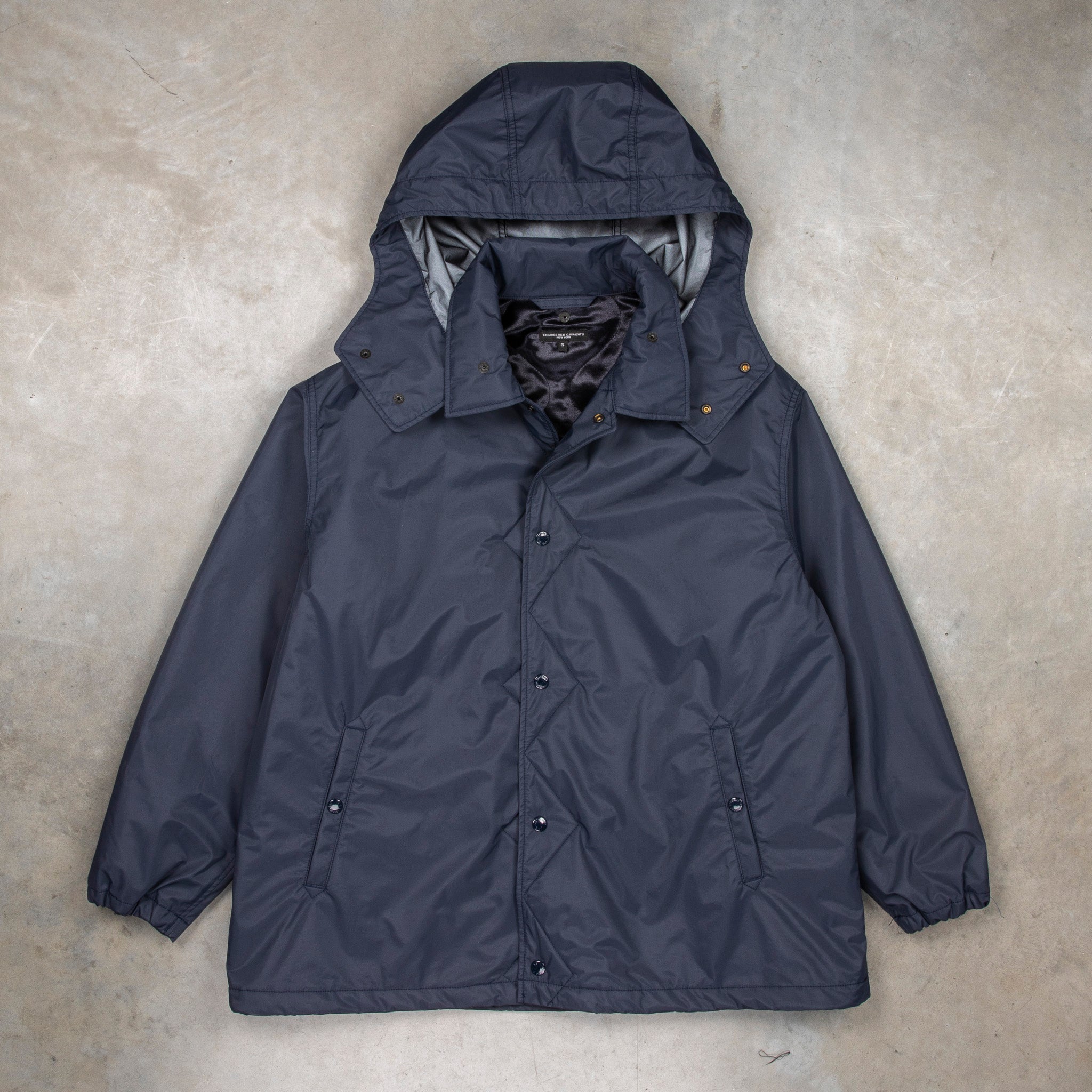 Engineered Garments Wind Breaker 3L Nylon Navy – Frans Boone Store