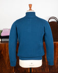 William Lockie x Frans Boone Baby Lambswool 4-Button Mock Neck Skipper