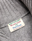 William Lockie x Frans Boone Baby Lambswool 4-Button Mock Neck City