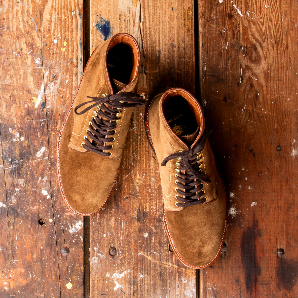 Alden x Frans Boone 405 Boot in Snuff Suede – Frans Boone Store