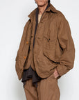 The Corona Utility CJ001 Game Jacket Cotton Light Twill Khaki
