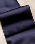 Finamore "Sette Pieghe" Plain Silk Tie Blu Notte