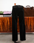 Cohérence Alain 10-Wale Corduroy Trousers Black