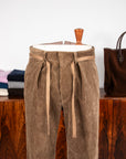 Cohérence Alain 10-Wale Corduroy Trousers Fawn