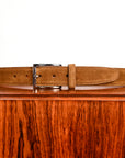 Alden Snuff Suede Belt 35mm