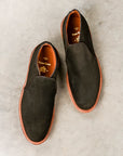 Alden x Frans Boone Slip-on Chukka Reversed Chamois Earth on Goodyear