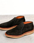 Alden x Frans Boone Slip-on Chukka Reversed Chamois Earth on Goodyear