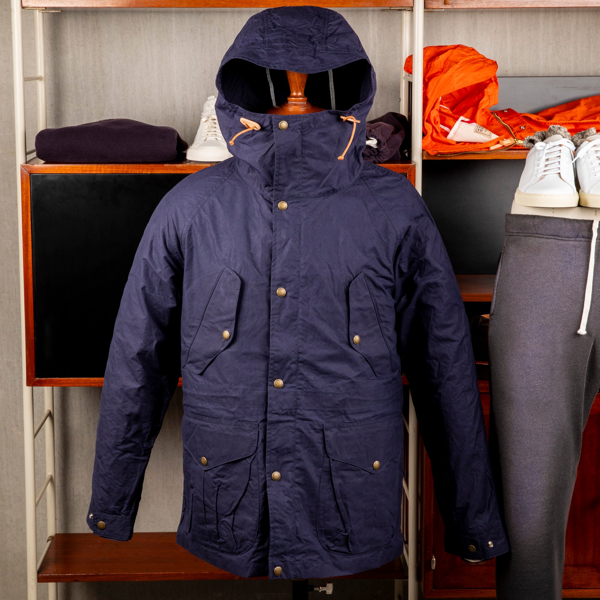 c*d様 MANIFATTURA CECCARELLI Pコート　ネイビー　40 MANIFATTURA CECCARELLI Pコート ネイビー 40 MANIFATTURA