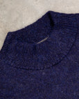 The Elder Statesman Alpaca Lightweight Call her crew Navy
