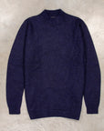 The Elder Statesman Alpaca Lightweight Call her crew Navy