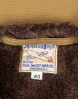 The Real McCoy's USN Alpaca Vest Khaki