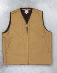 The Real McCoy's USN Alpaca Vest Khaki