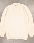 The Elder Statesman Alpaca Lightweight Call her crew White