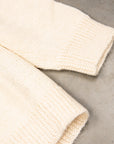 The Elder Statesman Alpaca Lightweight Call her crew White