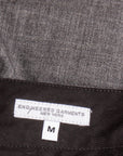 Engineered Garments Andover Pant Charcoal Tropical Wool