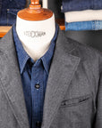 Engineered Garments Anover Jacket High Count Worsted Wool Charcoal
