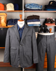 Engineered Garments Anover Jacket High Count Worsted Wool Charcoal