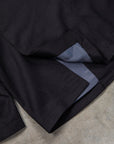 Engineered Garments Anover Jacket High Count Worsted Wool Dark Navy