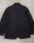 Engineered Garments Anover Jacket High Count Worsted Wool Dark Navy