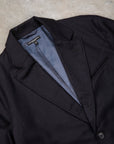 Engineered Garments Anover Jacket High Count Worsted Wool Dark Navy