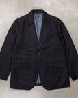 Engineered Garments Anover Jacket High Count Worsted Wool Dark Navy