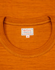The Real McCoy's Athletic Loopwheel T-Shirt Mustard
