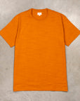 The Real McCoy's Athletic Loopwheel T-Shirt Mustard