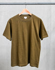 The Real McCoy's Athletic Loopwheel T-Shirt Olive