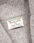 William Lockie x Frans Boone Alain Shawl Cardigan Lambswool Flannel