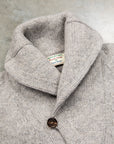 William Lockie x Frans Boone Alain Shawl Cardigan Lambswool Flannel