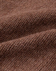 William Lockie x Frans Boone Alain Shawl Cardigan Lambswool Mocha