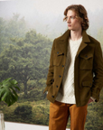 Massimo Alba Field Wool Jacket Militare