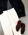 Barnstormer 1952HBT Chino Cotton Herringbone Twill Off-White